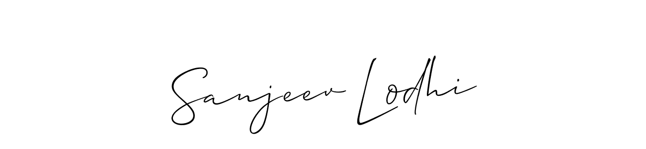 Once you've used our free online signature maker to create your best signature Allison_Script style, it's time to enjoy all of the benefits that Sanjeev Lodhi name signing documents. Sanjeev Lodhi signature style 2 images and pictures png