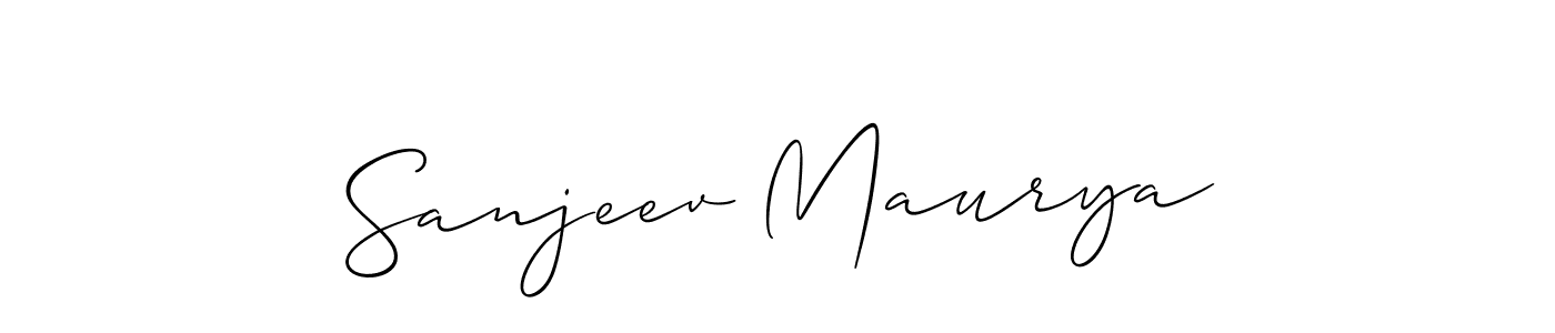 Once you've used our free online signature maker to create your best signature Allison_Script style, it's time to enjoy all of the benefits that Sanjeev Maurya name signing documents. Sanjeev Maurya signature style 2 images and pictures png