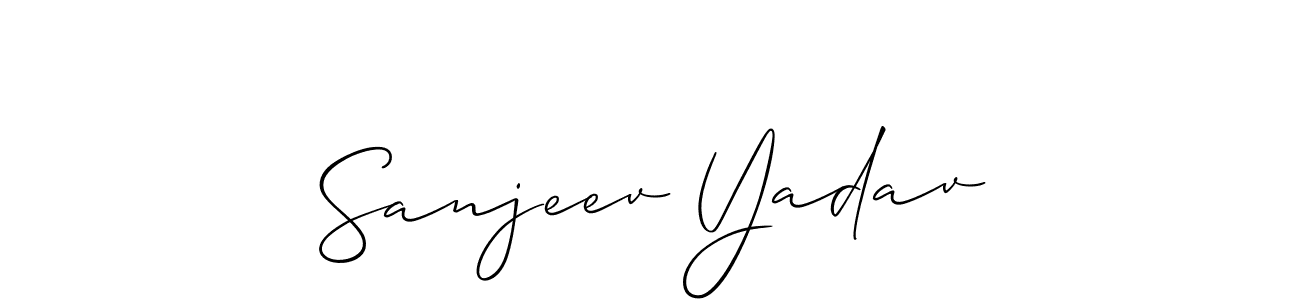 Once you've used our free online signature maker to create your best signature Allison_Script style, it's time to enjoy all of the benefits that Sanjeev Yadav name signing documents. Sanjeev Yadav signature style 2 images and pictures png