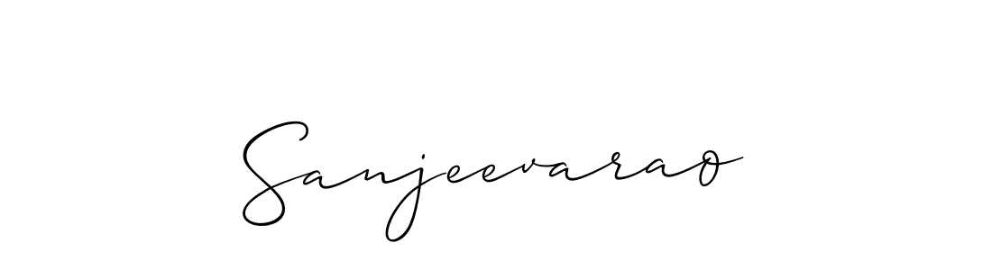 Best and Professional Signature Style for Sanjeevarao. Allison_Script Best Signature Style Collection. Sanjeevarao signature style 2 images and pictures png