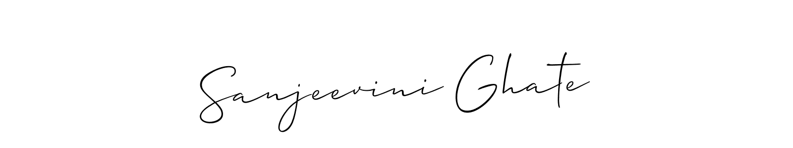 Make a beautiful signature design for name Sanjeevini Ghate. Use this online signature maker to create a handwritten signature for free. Sanjeevini Ghate signature style 2 images and pictures png