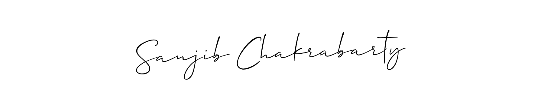 Best and Professional Signature Style for Sanjib Chakrabarty. Allison_Script Best Signature Style Collection. Sanjib Chakrabarty signature style 2 images and pictures png