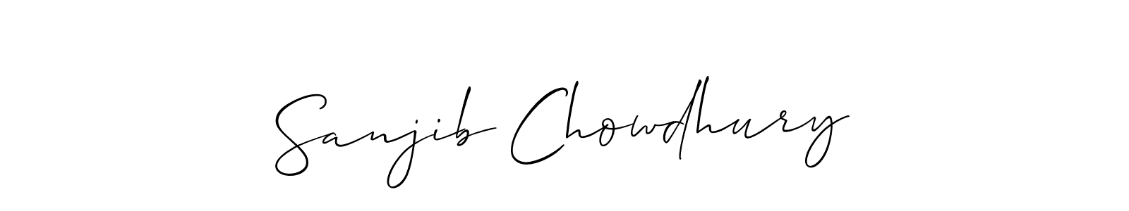 Best and Professional Signature Style for Sanjib Chowdhury. Allison_Script Best Signature Style Collection. Sanjib Chowdhury signature style 2 images and pictures png