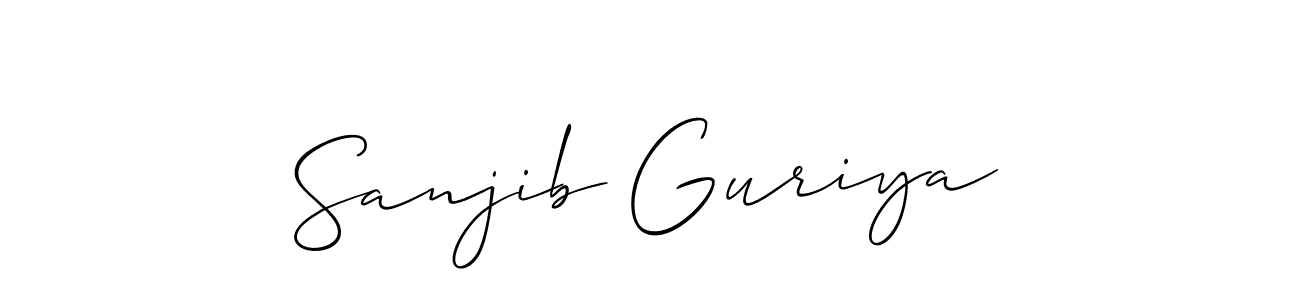 Here are the top 10 professional signature styles for the name Sanjib Guriya. These are the best autograph styles you can use for your name. Sanjib Guriya signature style 2 images and pictures png