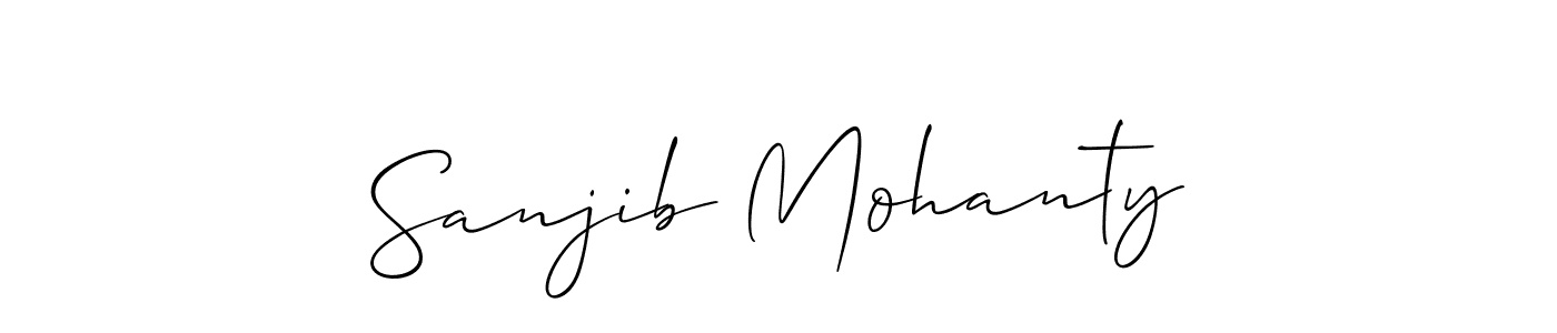Make a beautiful signature design for name Sanjib Mohanty. Use this online signature maker to create a handwritten signature for free. Sanjib Mohanty signature style 2 images and pictures png