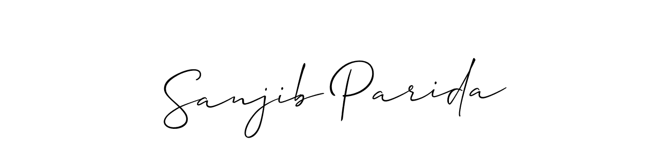 You can use this online signature creator to create a handwritten signature for the name Sanjib Parida. This is the best online autograph maker. Sanjib Parida signature style 2 images and pictures png