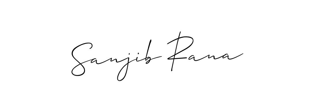 You can use this online signature creator to create a handwritten signature for the name Sanjib Rana. This is the best online autograph maker. Sanjib Rana signature style 2 images and pictures png