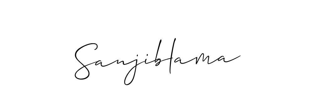 This is the best signature style for the Sanjiblama name. Also you like these signature font (Allison_Script). Mix name signature. Sanjiblama signature style 2 images and pictures png