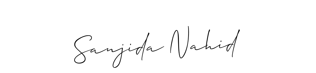You can use this online signature creator to create a handwritten signature for the name Sanjida Nahid. This is the best online autograph maker. Sanjida Nahid signature style 2 images and pictures png