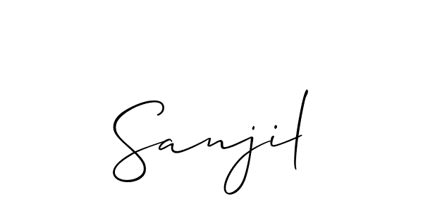 You can use this online signature creator to create a handwritten signature for the name Sanjil. This is the best online autograph maker. Sanjil signature style 2 images and pictures png