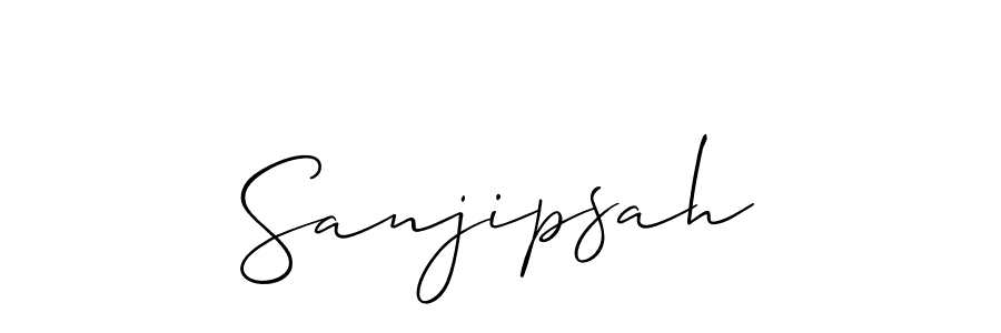 This is the best signature style for the Sanjipsah name. Also you like these signature font (Allison_Script). Mix name signature. Sanjipsah signature style 2 images and pictures png