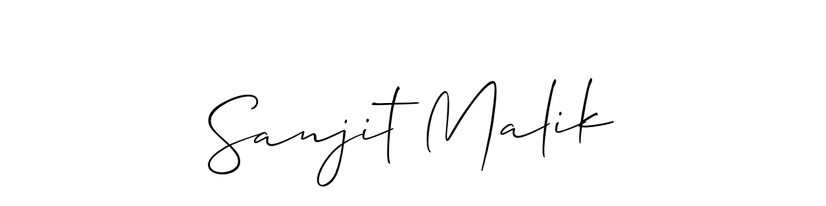 You can use this online signature creator to create a handwritten signature for the name Sanjit Malik. This is the best online autograph maker. Sanjit Malik signature style 2 images and pictures png