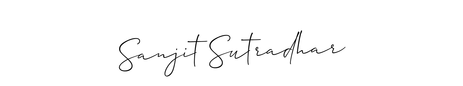 Here are the top 10 professional signature styles for the name Sanjit Sutradhar. These are the best autograph styles you can use for your name. Sanjit Sutradhar signature style 2 images and pictures png