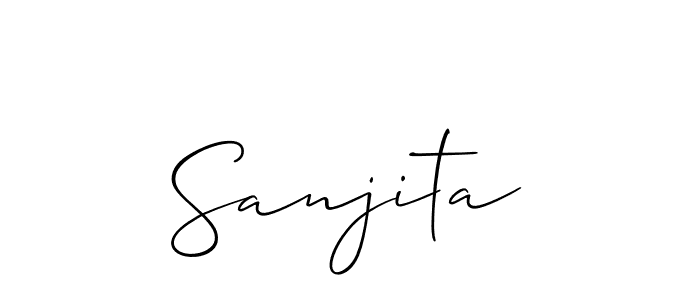 Check out images of Autograph of Sanjita name. Actor Sanjita Signature Style. Allison_Script is a professional sign style online. Sanjita signature style 2 images and pictures png