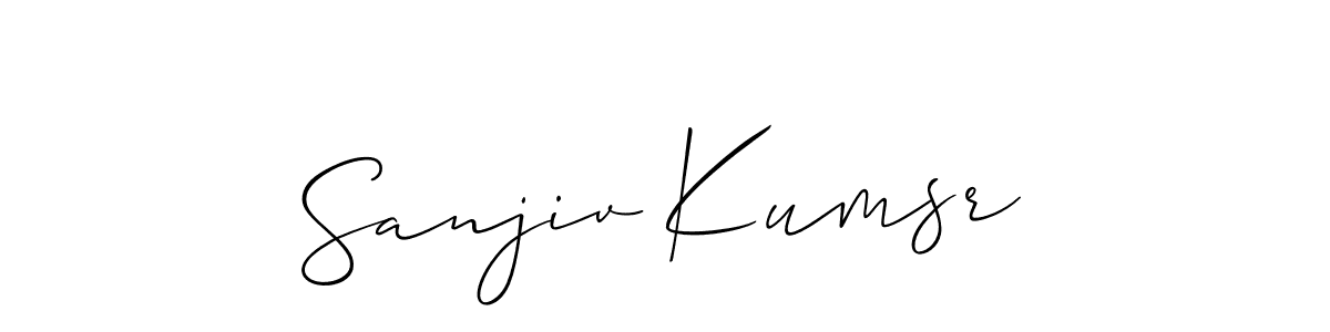 Make a beautiful signature design for name Sanjiv Kumsr. Use this online signature maker to create a handwritten signature for free. Sanjiv Kumsr signature style 2 images and pictures png