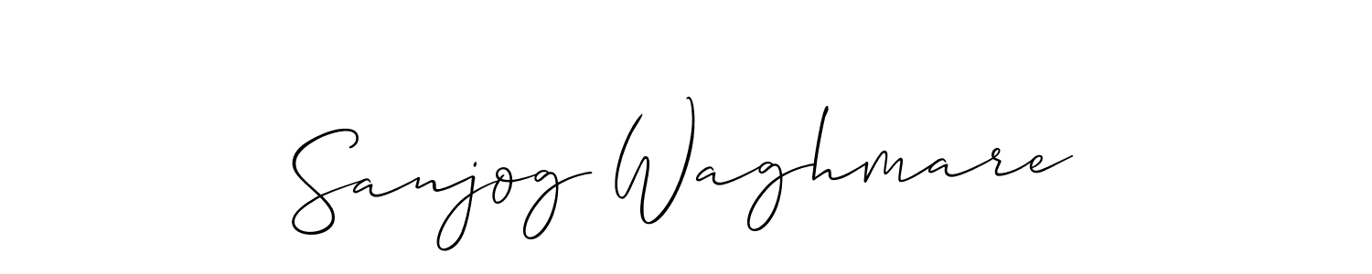 Check out images of Autograph of Sanjog Waghmare name. Actor Sanjog Waghmare Signature Style. Allison_Script is a professional sign style online. Sanjog Waghmare signature style 2 images and pictures png