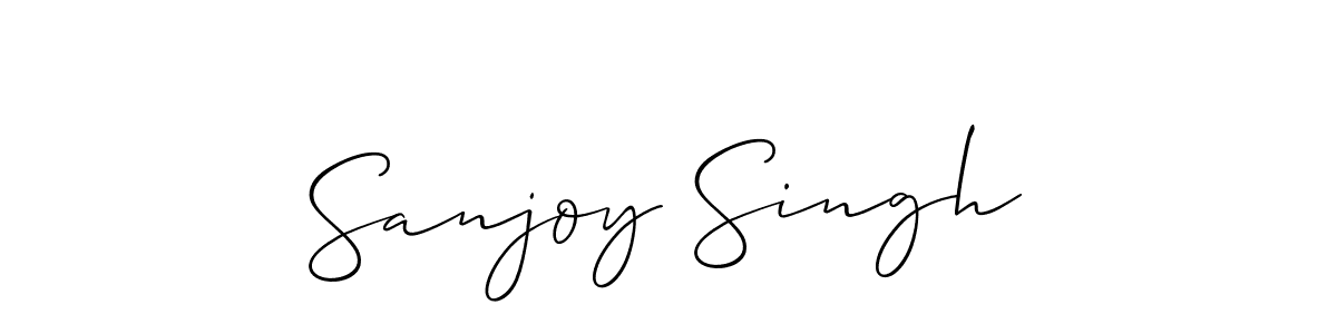 Once you've used our free online signature maker to create your best signature Allison_Script style, it's time to enjoy all of the benefits that Sanjoy Singh name signing documents. Sanjoy Singh signature style 2 images and pictures png