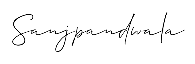 Use a signature maker to create a handwritten signature online. With this signature software, you can design (Allison_Script) your own signature for name Sanjpandwala. Sanjpandwala signature style 2 images and pictures png