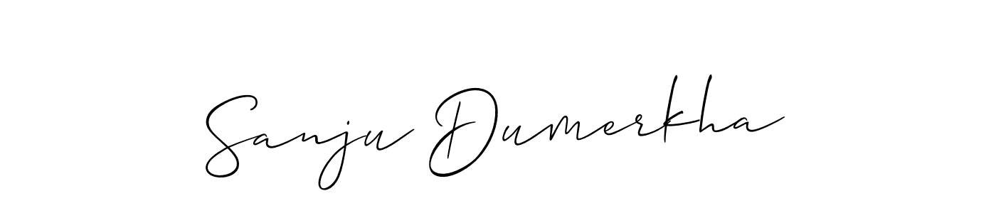 Once you've used our free online signature maker to create your best signature Allison_Script style, it's time to enjoy all of the benefits that Sanju Dumerkha name signing documents. Sanju Dumerkha signature style 2 images and pictures png