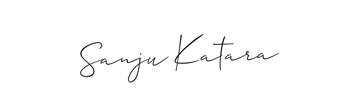 Make a beautiful signature design for name Sanju Katara. Use this online signature maker to create a handwritten signature for free. Sanju Katara signature style 2 images and pictures png