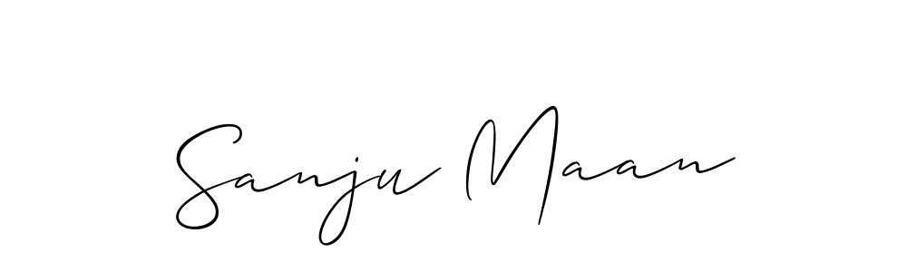 Make a short Sanju Maan signature style. Manage your documents anywhere anytime using Allison_Script. Create and add eSignatures, submit forms, share and send files easily. Sanju Maan signature style 2 images and pictures png