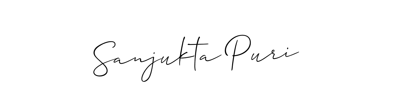 Once you've used our free online signature maker to create your best signature Allison_Script style, it's time to enjoy all of the benefits that Sanjukta Puri name signing documents. Sanjukta Puri signature style 2 images and pictures png