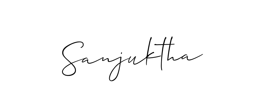 You can use this online signature creator to create a handwritten signature for the name Sanjuktha. This is the best online autograph maker. Sanjuktha signature style 2 images and pictures png