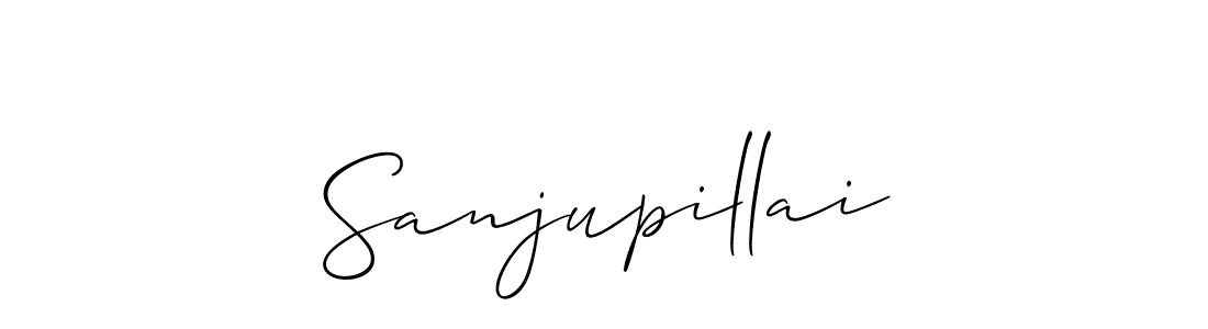 Similarly Allison_Script is the best handwritten signature design. Signature creator online .You can use it as an online autograph creator for name Sanjupillai. Sanjupillai signature style 2 images and pictures png
