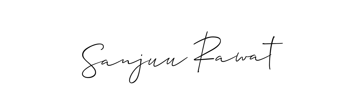 Here are the top 10 professional signature styles for the name Sanjuu Rawat. These are the best autograph styles you can use for your name. Sanjuu Rawat signature style 2 images and pictures png