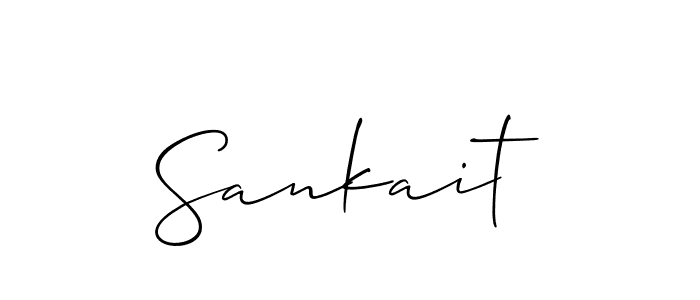 You can use this online signature creator to create a handwritten signature for the name Sankait. This is the best online autograph maker. Sankait signature style 2 images and pictures png