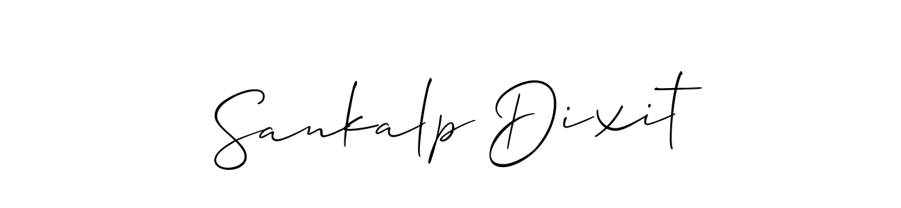 This is the best signature style for the Sankalp Dixit name. Also you like these signature font (Allison_Script). Mix name signature. Sankalp Dixit signature style 2 images and pictures png