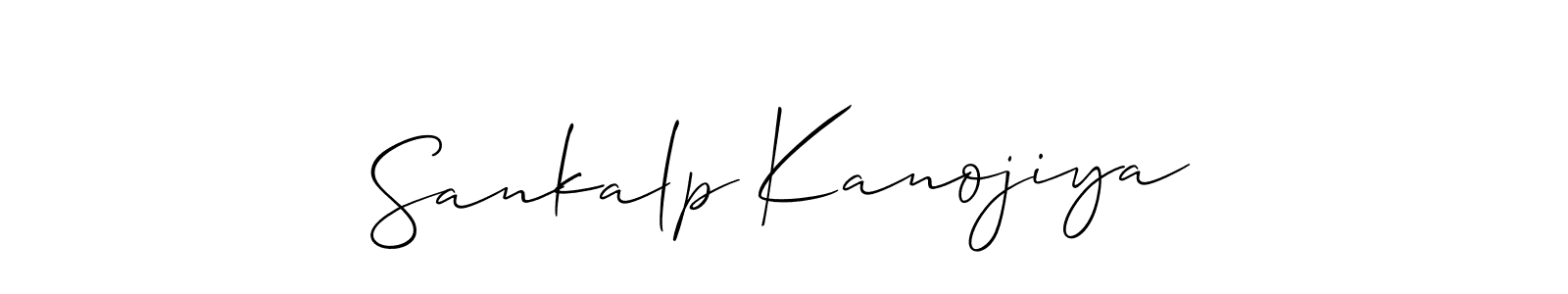 You can use this online signature creator to create a handwritten signature for the name Sankalp Kanojiya. This is the best online autograph maker. Sankalp Kanojiya signature style 2 images and pictures png