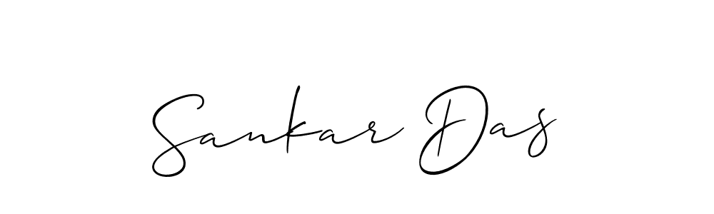 You should practise on your own different ways (Allison_Script) to write your name (Sankar Das) in signature. don't let someone else do it for you. Sankar Das signature style 2 images and pictures png