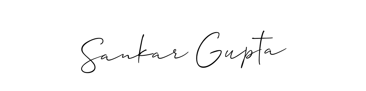Make a short Sankar Gupta signature style. Manage your documents anywhere anytime using Allison_Script. Create and add eSignatures, submit forms, share and send files easily. Sankar Gupta signature style 2 images and pictures png
