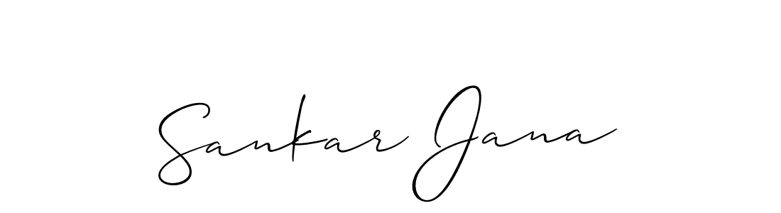 You can use this online signature creator to create a handwritten signature for the name Sankar Jana. This is the best online autograph maker. Sankar Jana signature style 2 images and pictures png