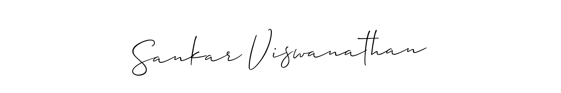 Also we have Sankar Viswanathan name is the best signature style. Create professional handwritten signature collection using Allison_Script autograph style. Sankar Viswanathan signature style 2 images and pictures png