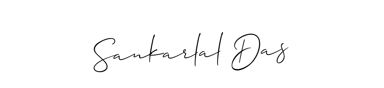 Make a short Sankarlal Das signature style. Manage your documents anywhere anytime using Allison_Script. Create and add eSignatures, submit forms, share and send files easily. Sankarlal Das signature style 2 images and pictures png