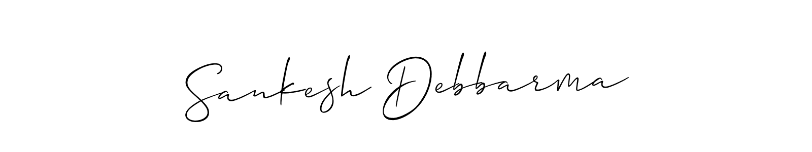 Here are the top 10 professional signature styles for the name Sankesh Debbarma. These are the best autograph styles you can use for your name. Sankesh Debbarma signature style 2 images and pictures png