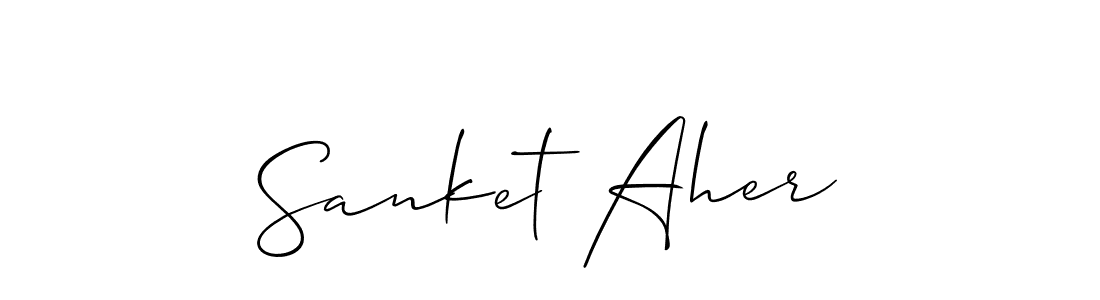 Once you've used our free online signature maker to create your best signature Allison_Script style, it's time to enjoy all of the benefits that Sanket Aher name signing documents. Sanket Aher signature style 2 images and pictures png