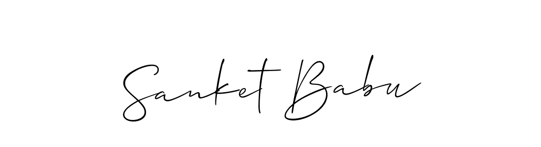 You can use this online signature creator to create a handwritten signature for the name Sanket Babu. This is the best online autograph maker. Sanket Babu signature style 2 images and pictures png