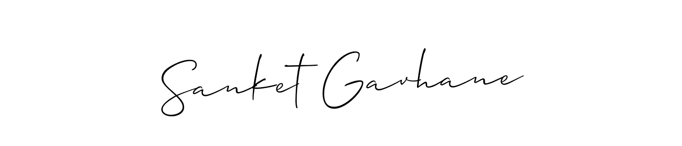 Once you've used our free online signature maker to create your best signature Allison_Script style, it's time to enjoy all of the benefits that Sanket Gavhane name signing documents. Sanket Gavhane signature style 2 images and pictures png