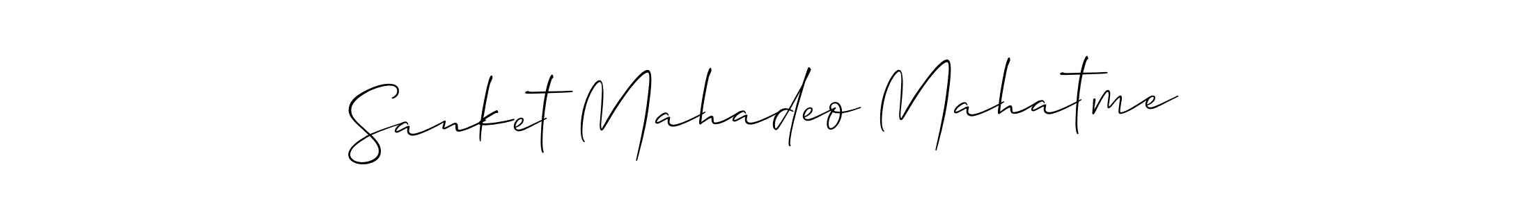 You can use this online signature creator to create a handwritten signature for the name Sanket Mahadeo Mahatme. This is the best online autograph maker. Sanket Mahadeo Mahatme signature style 2 images and pictures png