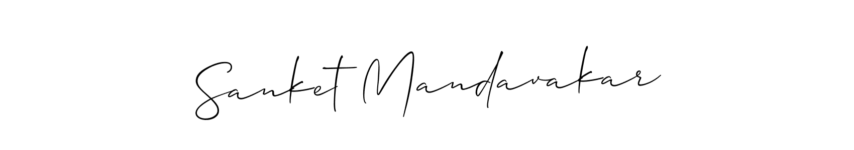 You can use this online signature creator to create a handwritten signature for the name Sanket Mandavakar. This is the best online autograph maker. Sanket Mandavakar signature style 2 images and pictures png