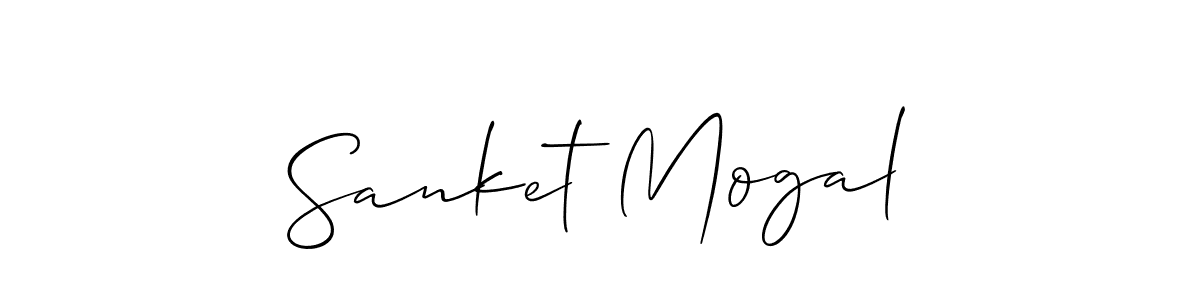 Similarly Allison_Script is the best handwritten signature design. Signature creator online .You can use it as an online autograph creator for name Sanket Mogal. Sanket Mogal signature style 2 images and pictures png