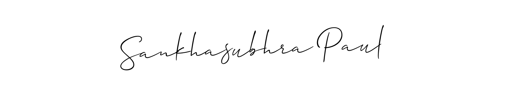 Check out images of Autograph of Sankhasubhra Paul name. Actor Sankhasubhra Paul Signature Style. Allison_Script is a professional sign style online. Sankhasubhra Paul signature style 2 images and pictures png