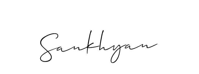 You can use this online signature creator to create a handwritten signature for the name Sankhyan. This is the best online autograph maker. Sankhyan signature style 2 images and pictures png