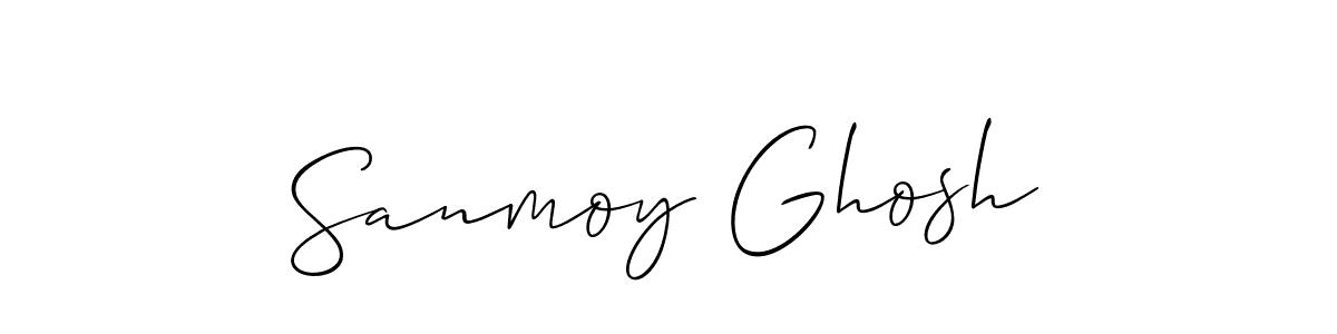 Once you've used our free online signature maker to create your best signature Allison_Script style, it's time to enjoy all of the benefits that Sanmoy Ghosh name signing documents. Sanmoy Ghosh signature style 2 images and pictures png