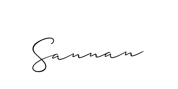 You should practise on your own different ways (Allison_Script) to write your name (Sannan) in signature. don't let someone else do it for you. Sannan signature style 2 images and pictures png