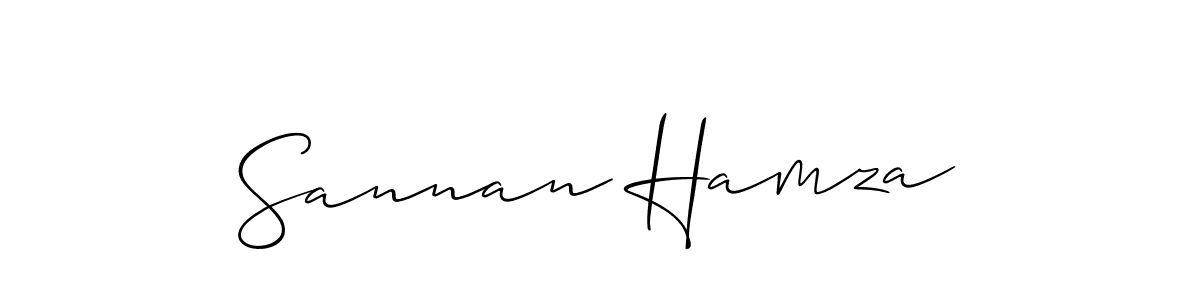 This is the best signature style for the Sannan Hamza name. Also you like these signature font (Allison_Script). Mix name signature. Sannan Hamza signature style 2 images and pictures png