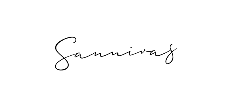 How to Draw Sannivas signature style? Allison_Script is a latest design signature styles for name Sannivas. Sannivas signature style 2 images and pictures png